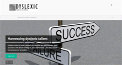 Desktop Screenshot of dyslexicprofessional.com